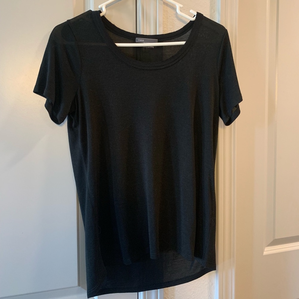 Vince. Short Sleeve Back Tee